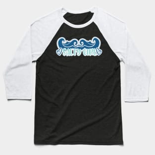 Salty Girl Logo Heart Baseball T-Shirt
